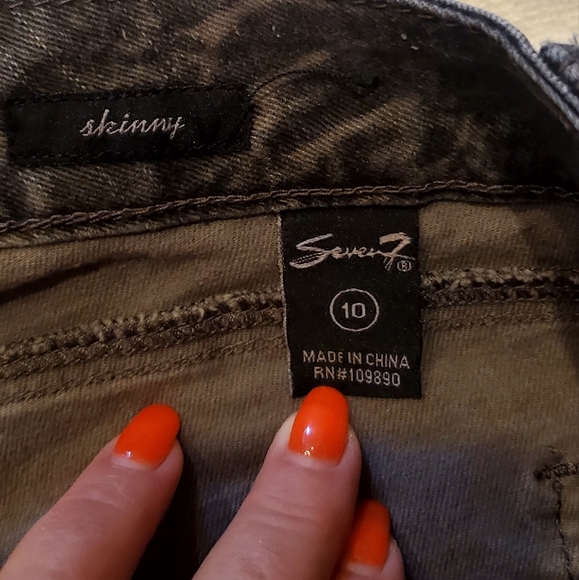 Seven7 jeans. Grey in excellent condition. - Picture 4 of 8